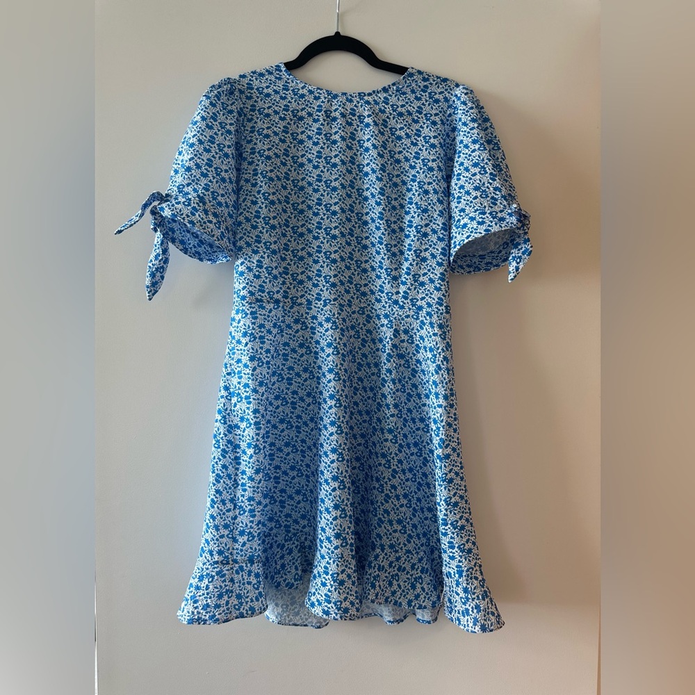 Hyacinth House Blue Floral Dress